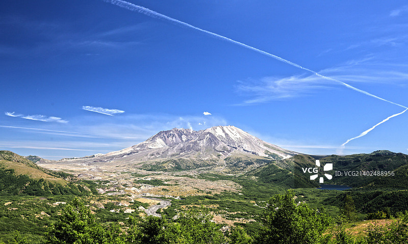 圣海伦火山图片素材