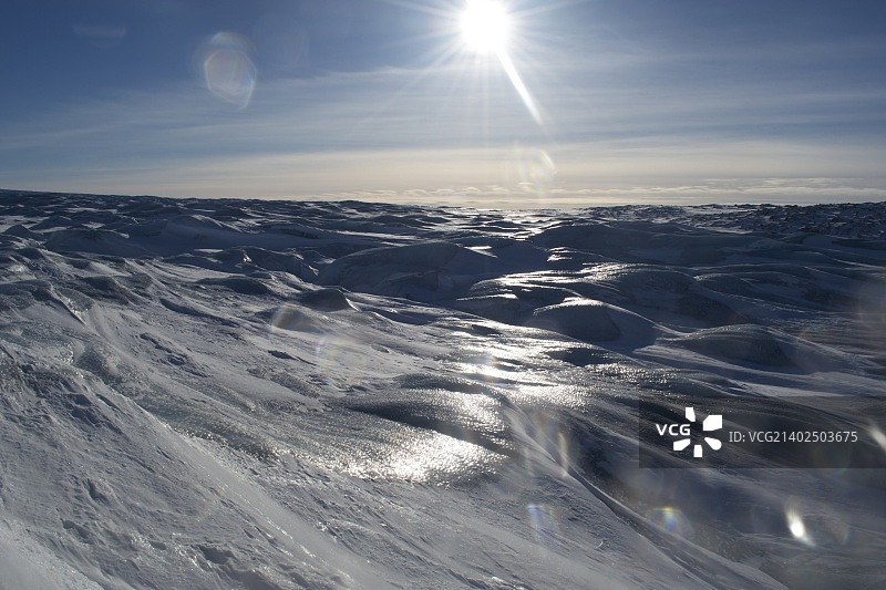 格陵兰岛努克和康克鲁斯瓦格图片素材