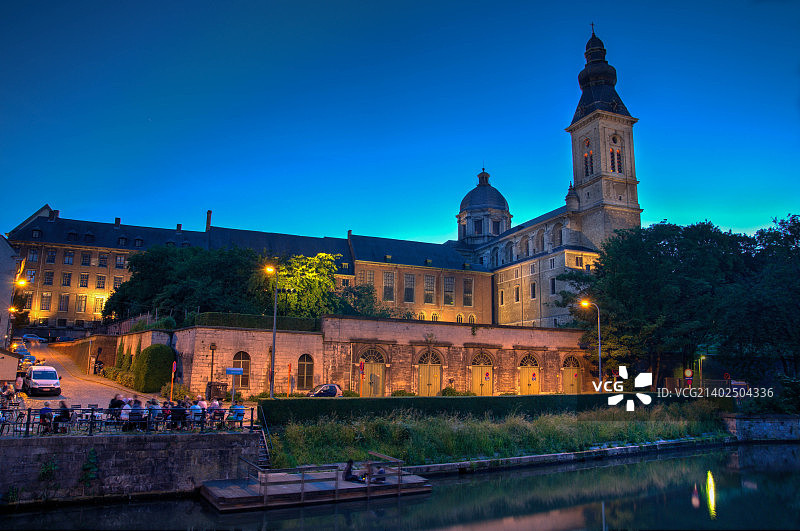 圣彼得斯修道院根特图片素材