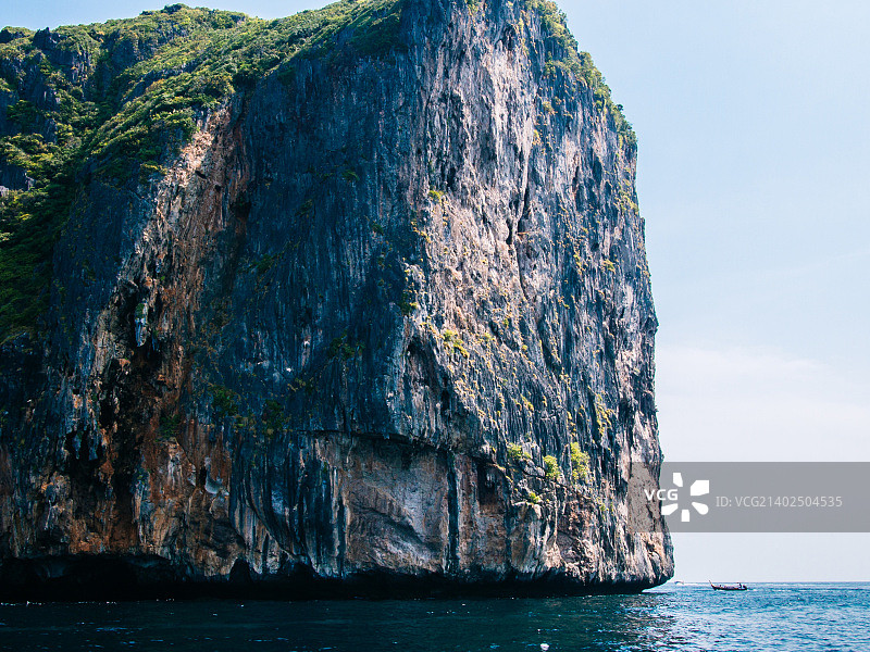 泰国甲米皮皮岛风光图片素材