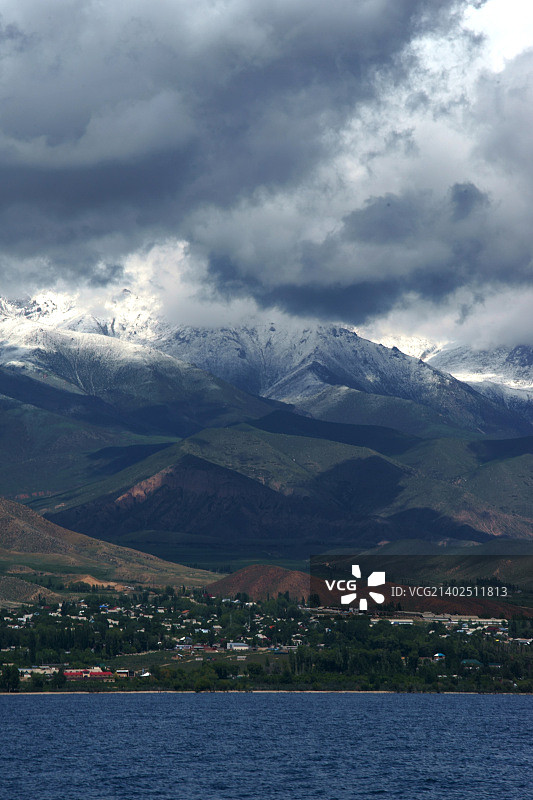 伊塞克湖图片素材