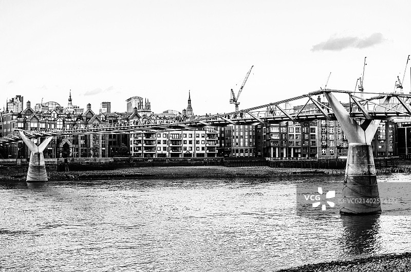 千禧桥图片素材