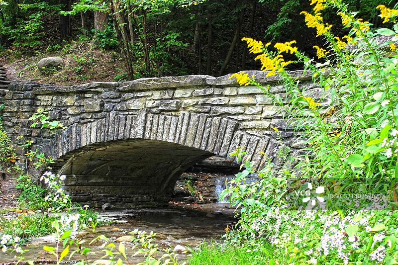 人行桥图片素材