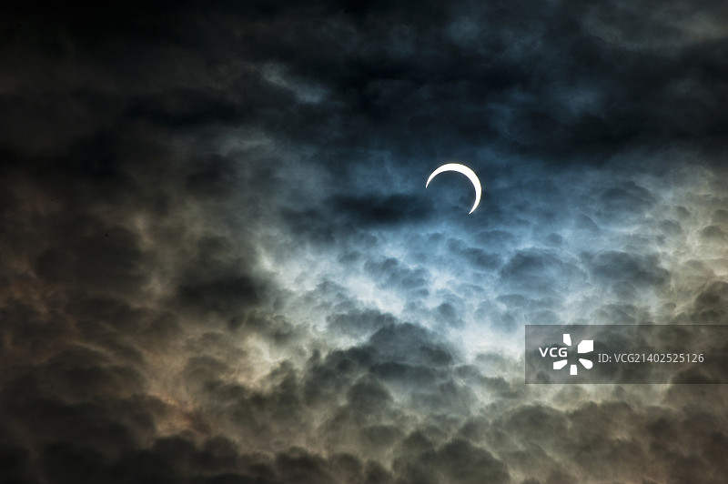 日环食图片素材