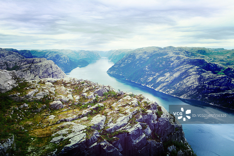 布道台岩图片素材