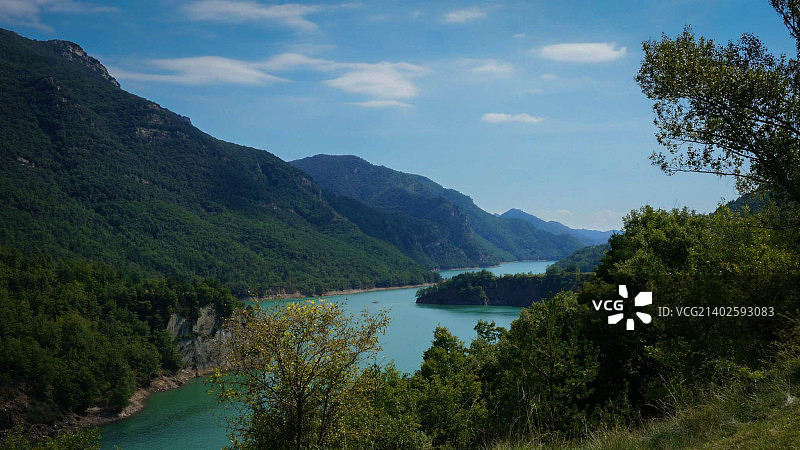 西班牙巴埃尔斯水库图片素材