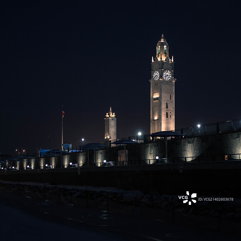 老港灯塔图片素材