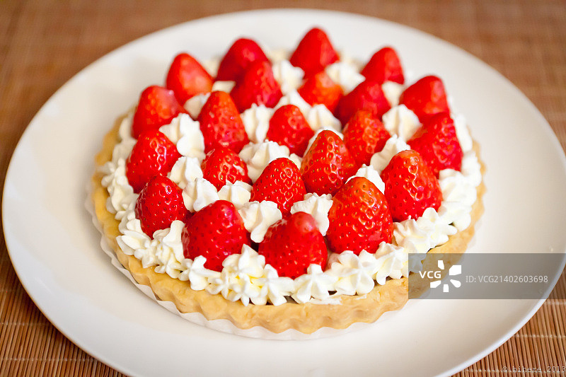 草莓挞图片素材