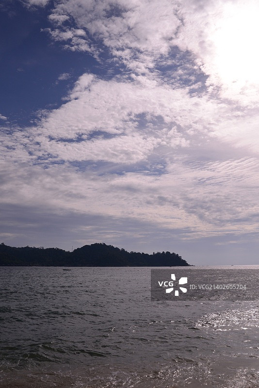 马来西亚霹雳州邦咯岛的午后图片素材