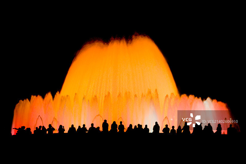 神奇喷泉图片素材