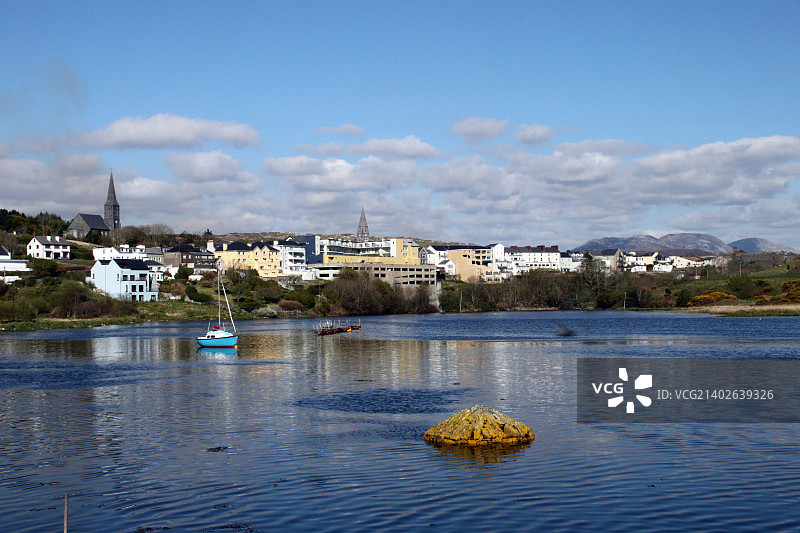 爱尔兰戈尔韦郡克利夫登景色图片素材