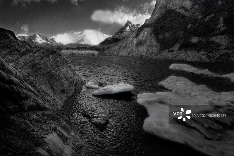 智利火地岛百内国家公园图片素材