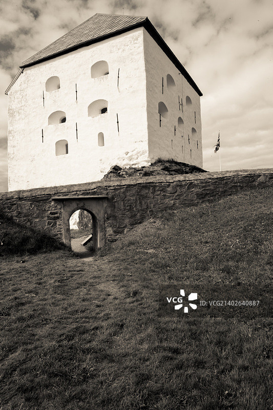 特隆赫姆：克里斯蒂安斯滕要塞图片素材