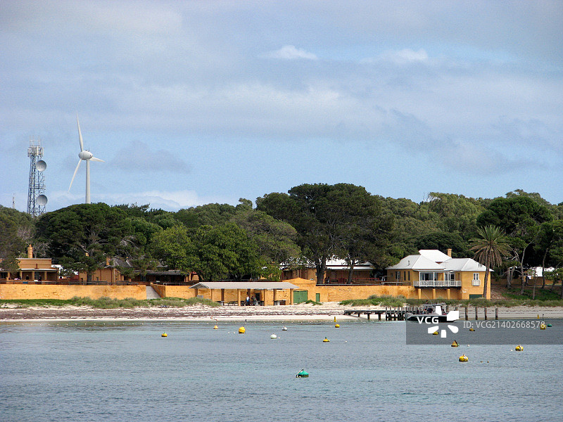 罗特尼斯岛汤普森湾住宿图片素材