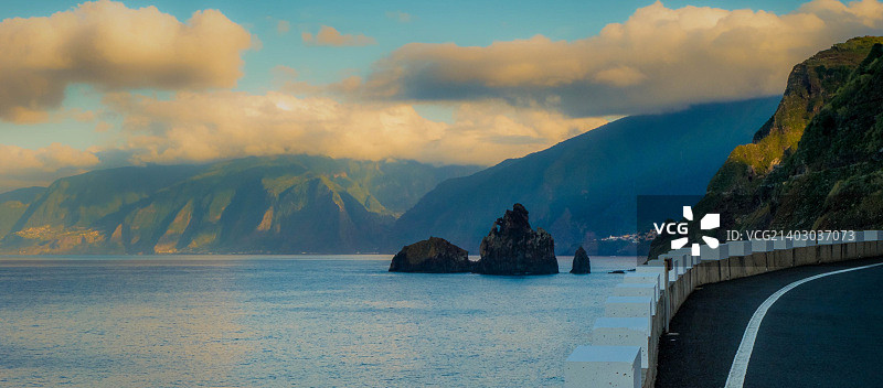 葡萄牙莫尼兹港图片素材