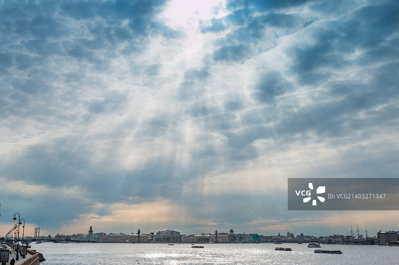 涅瓦河上的阳光#2图片素材