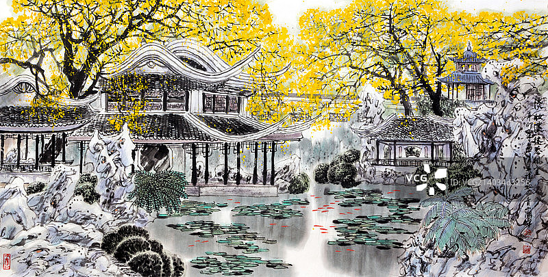 中国画图片素材