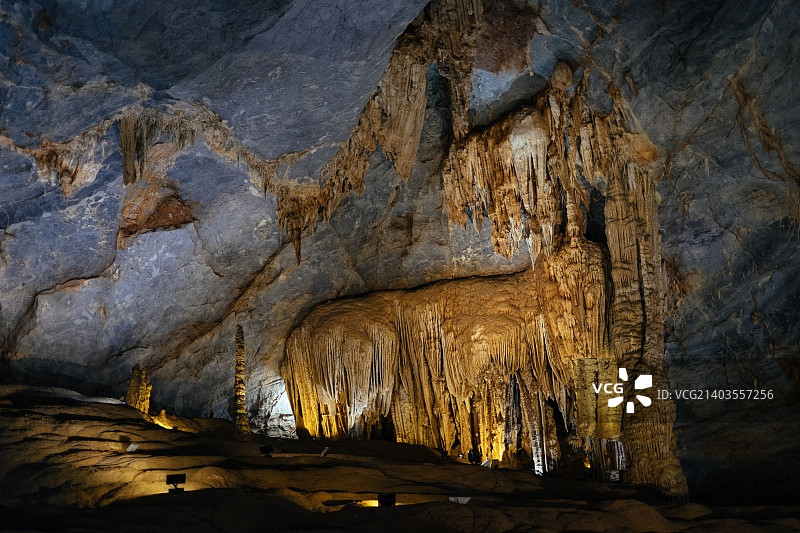 独角兽钟乳石 - 天堂洞图片素材