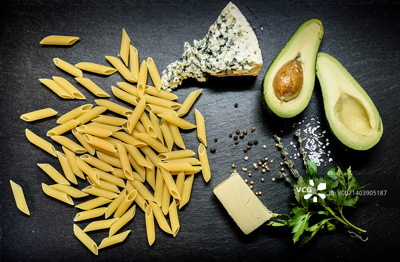 牛油果通心粉产品套装图片素材