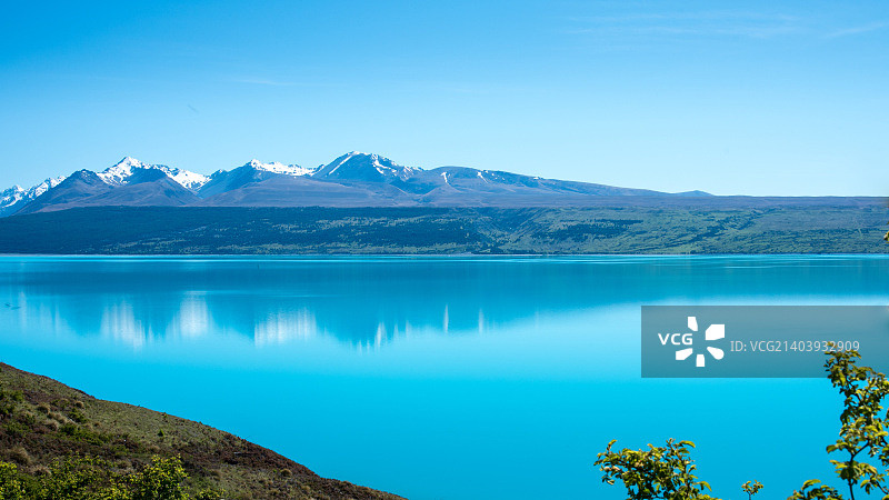 湖Pukaki图片素材