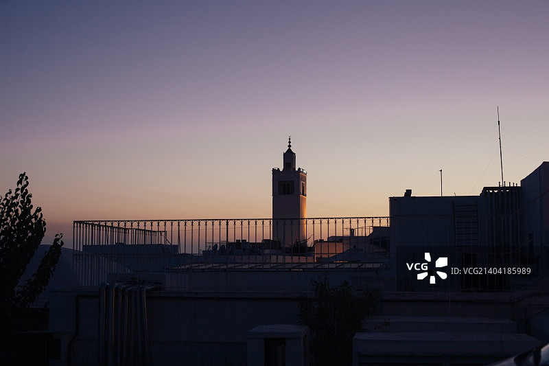 西迪布赛义德，突尼斯图片素材