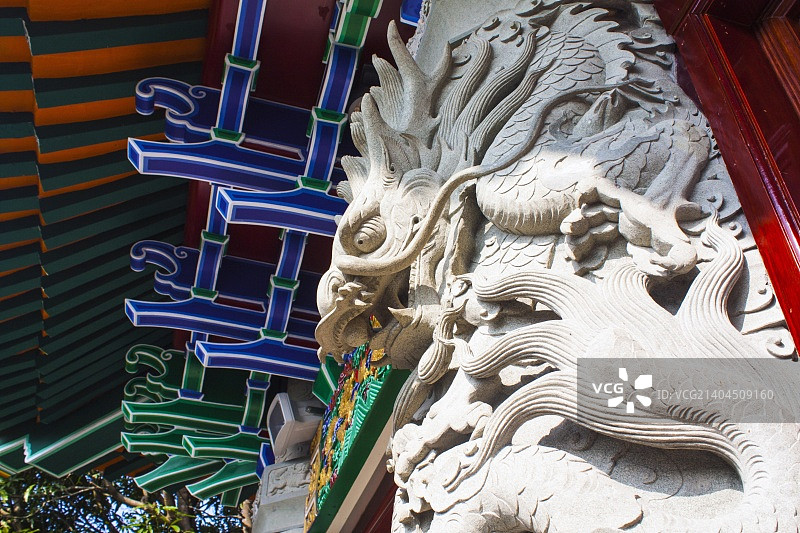 香港昂坪宝莲寺图片素材