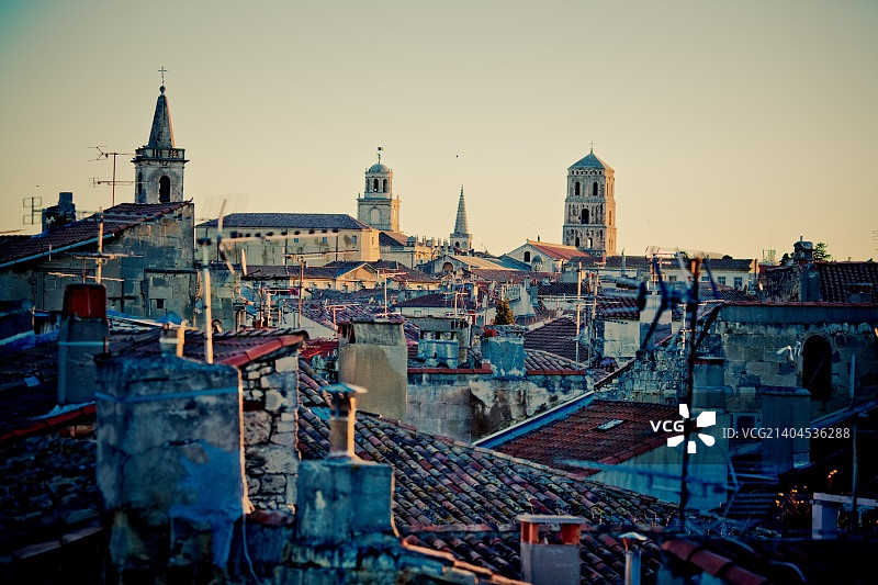 阿尔勒屋顶2图片素材