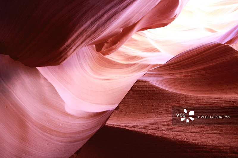 下羚羊峡谷特写图片素材