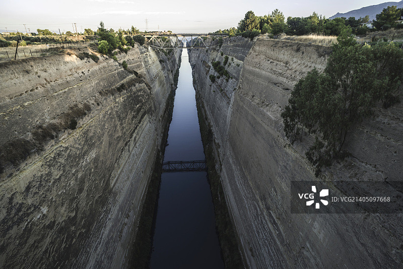 科林斯船舶航道图片素材