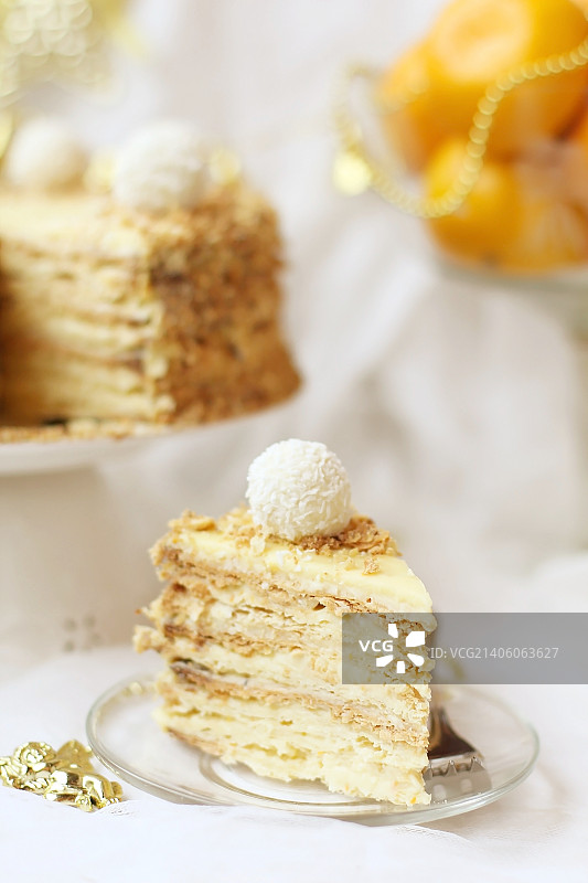 新年拿破仑派图片素材