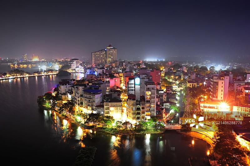 河内西湖风光图片素材