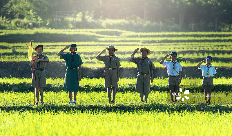 童子军图片素材