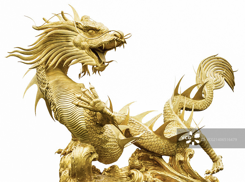 金色巨龙图片素材