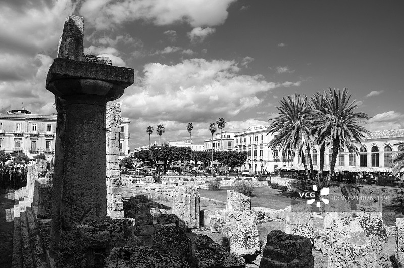 锡拉库萨阿波罗神庙图片素材