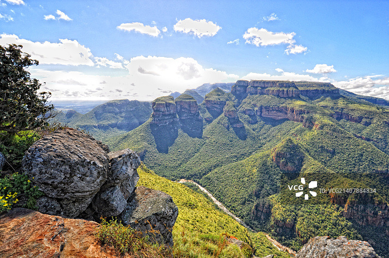 南非姆普马兰加省的布莱德河峡谷图片素材