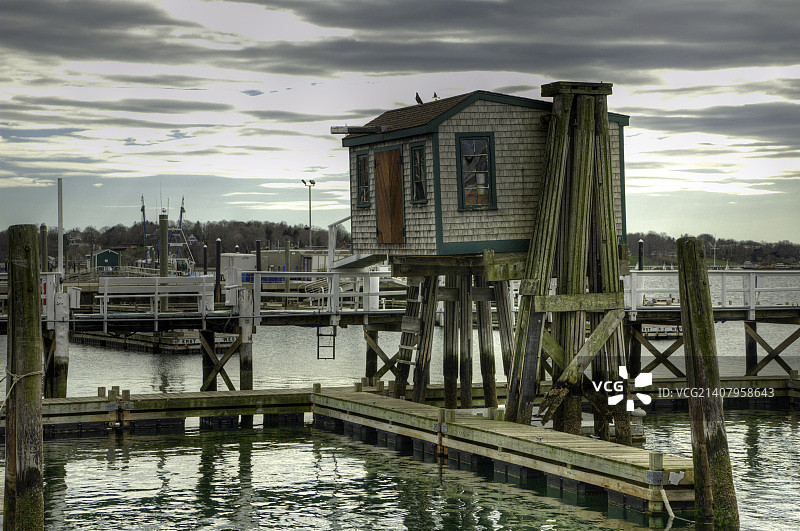 棚屋 HDR图片素材