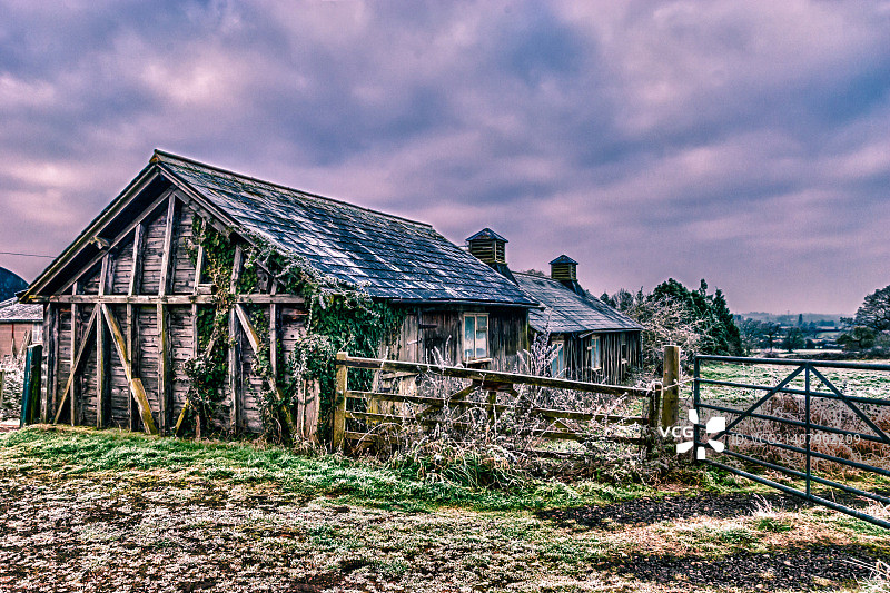 老棚屋图片素材