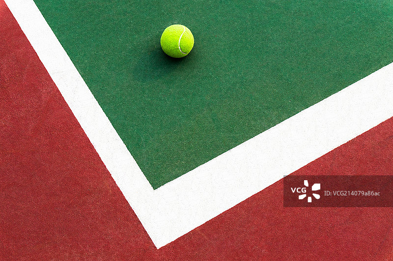 网球场与网球图片素材