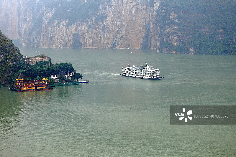 长江三峡之瞿塘峡图片素材
