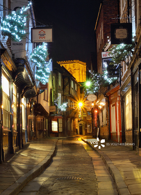 约克肉铺街图片素材