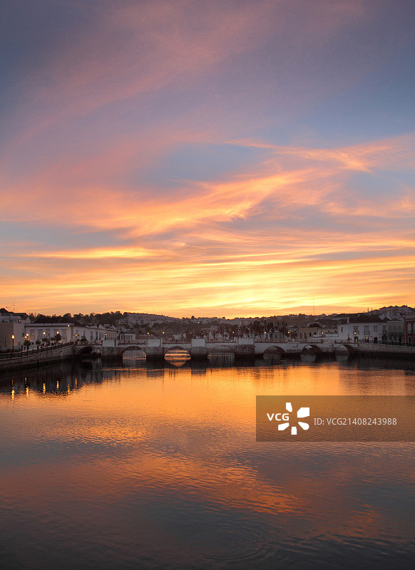 塔维拉日落图片素材