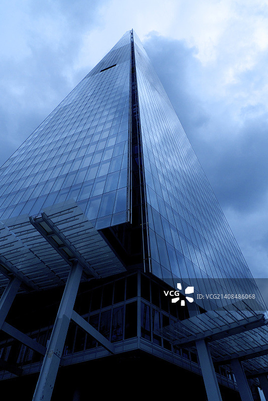 蓝色碎片图片素材