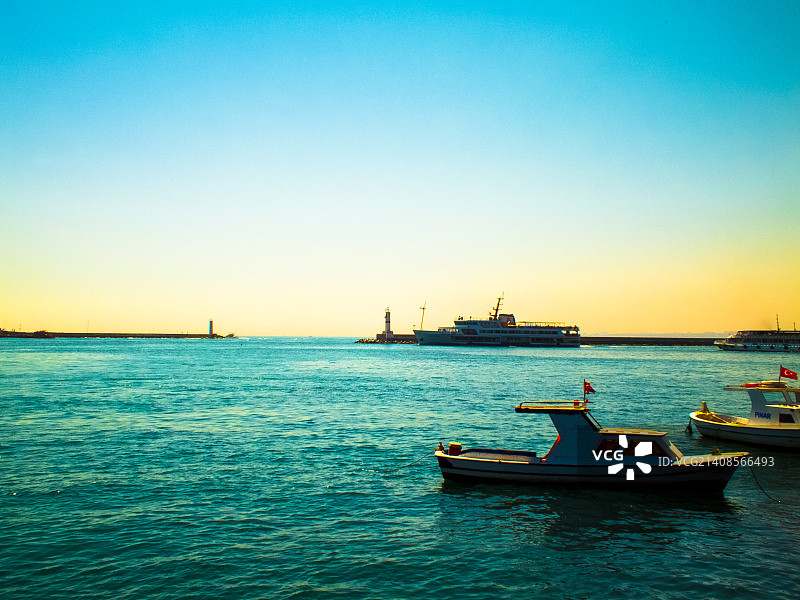 博斯普鲁斯海峡风光图片素材