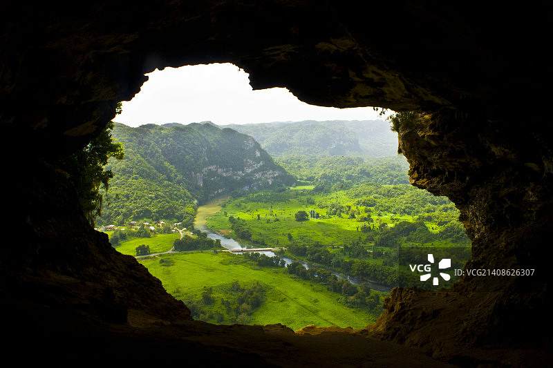 拉文塔纳洞穴图片素材