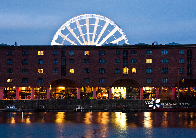 利物浦阿尔伯特码头图片素材