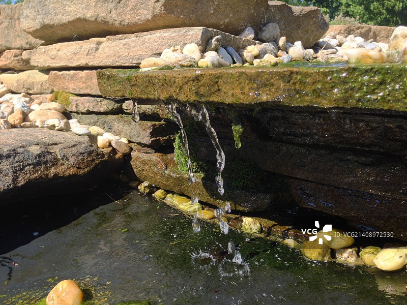 小瀑布图片素材