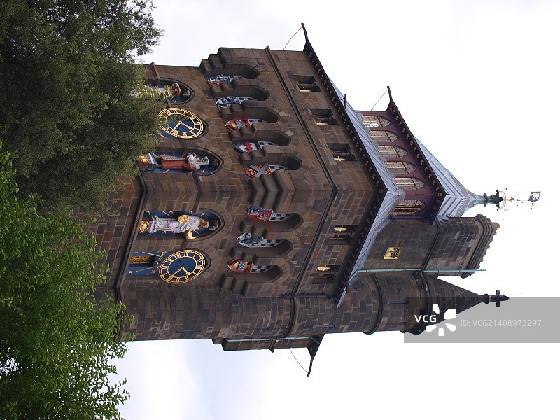 英国加的夫图片素材