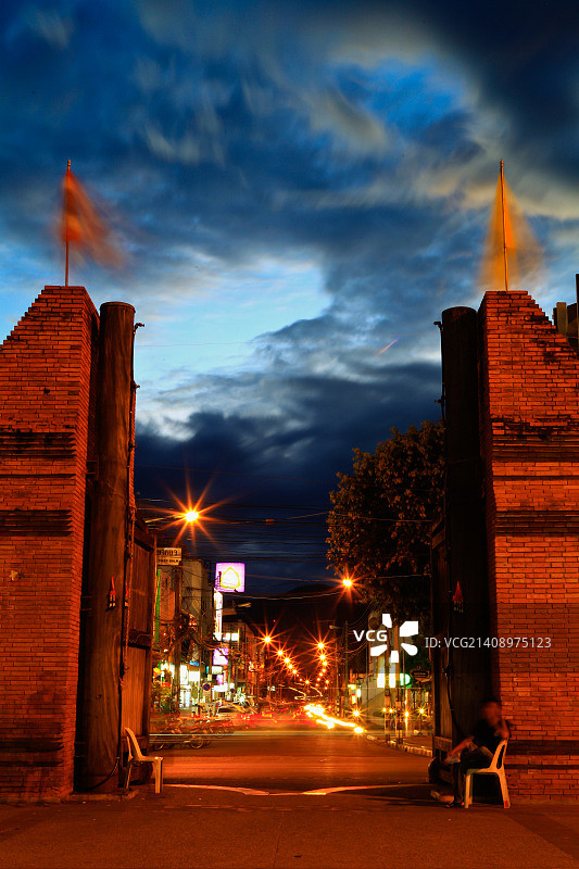 通往兰纳文明之门@CNX图片素材