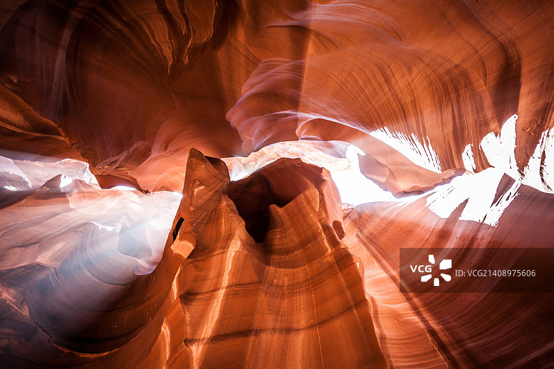 羚羊峡谷上游2号图片素材