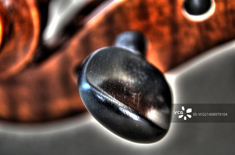 小提琴弦轴图片素材